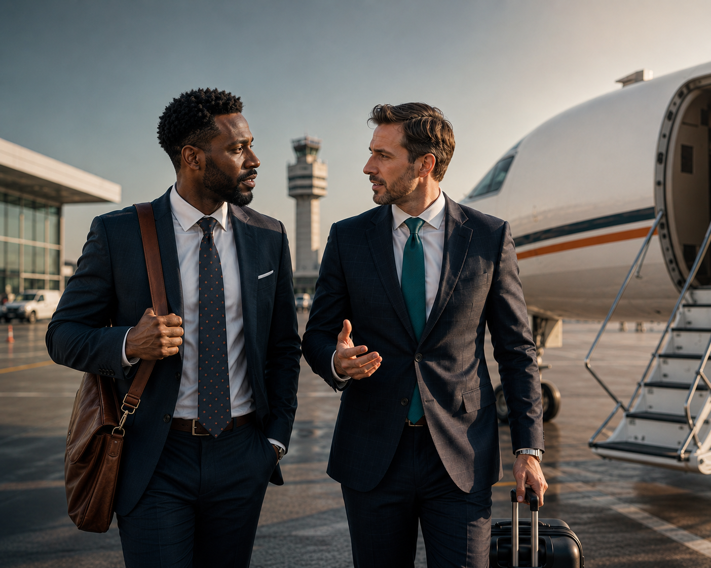 asset 009 business men on tarmac